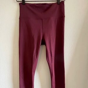 Joy Lab Maroon Yoga High Waist Leggings